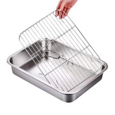 Teglia con Griglia da Forno