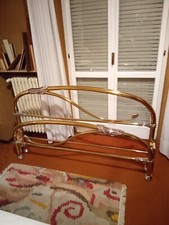 Letto matrimoniale in ottone