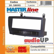 MASCHERINA AUTORADIO 1 DIN