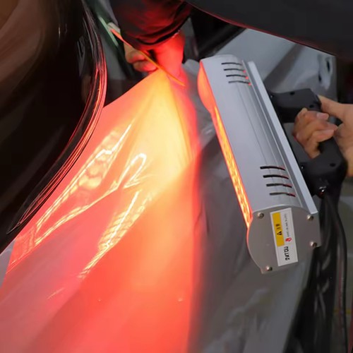 Infrared curing lamp paint - infrared,