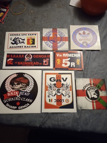Adesivi ultras gav genoa - ultras,