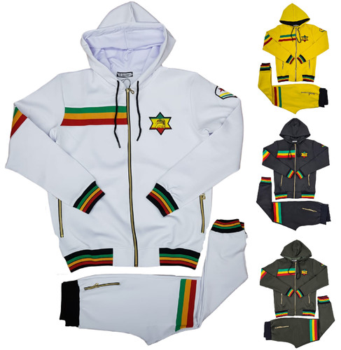 Tuta uomo rasta multicolore - tuta,