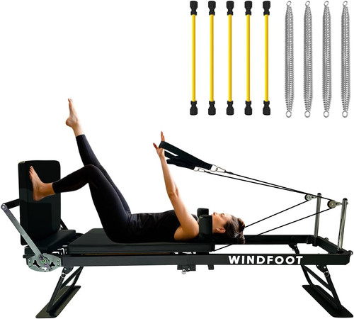 Foldable pilates reformer with - foldable,