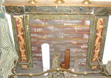 Fire mask oven fireplace