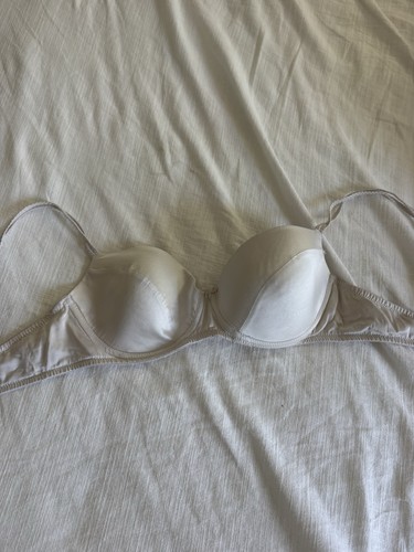 Intimissimi white satin bra - satin,
