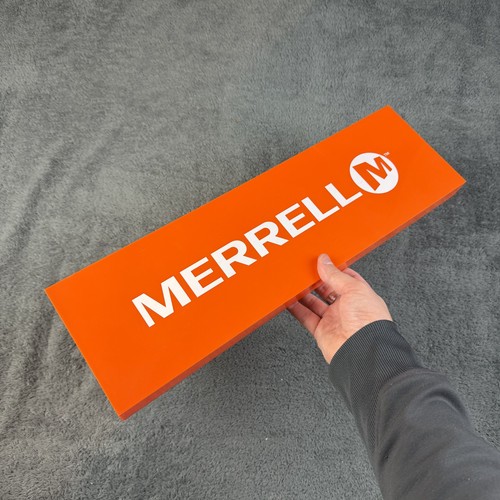Merrell sign advertising - sign,