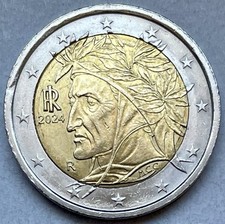 2 Euro 2024 Dante Alighieri. Perfetta. SPL