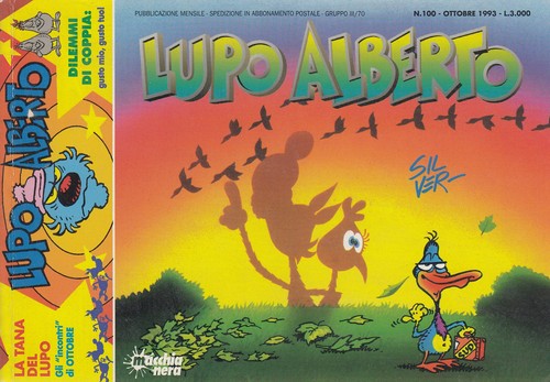 Lupo alberto silver macchia - lupo, silver-