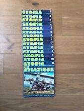 15 riviste "storia dell'aviazione" del 1973 con poster