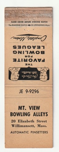 Copertina matchbook view - mt.,