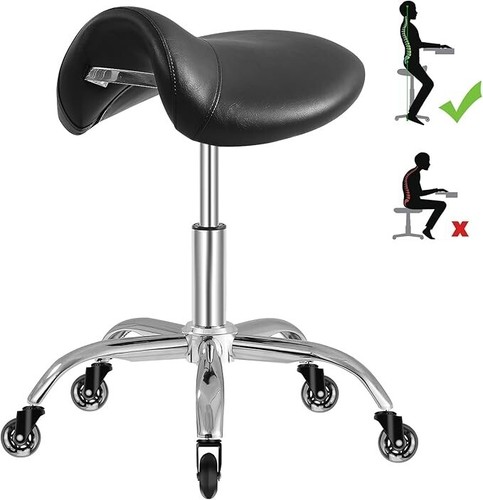 Taburete con ruedas alta - de,
