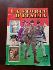 LA STORIA D'ITALIA RACCOLTA DI FIGURINA PER RICERCHE SCOLASTICHE - NON COMPLETO
