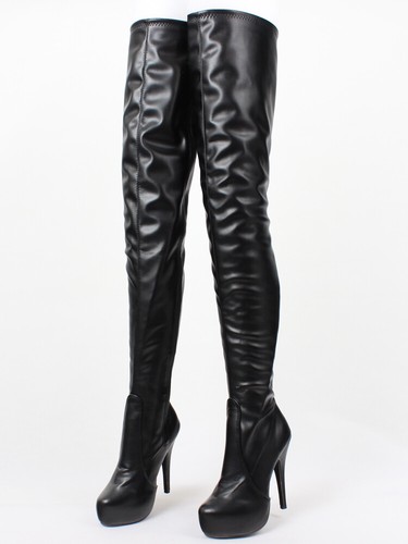 Stivali stiletto coscia