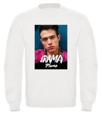 Felpa di IRAMA cantante amici plume uomo donna bambino bambina