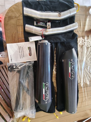 Kit scarico gpr doppio - scarico,