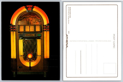 Cartolina jukebox wurlitzer - cartolina,