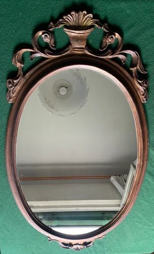 Specchio ovale vintage - ovale, in