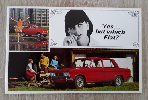 Brochure gamma fiat 1968 - brochure,