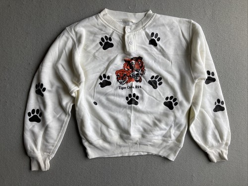 Felpa bianca vintage - , scout