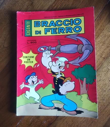 Braccio ferro anno 1977 - di, n