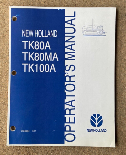 New holland trattore - holland, tk80a