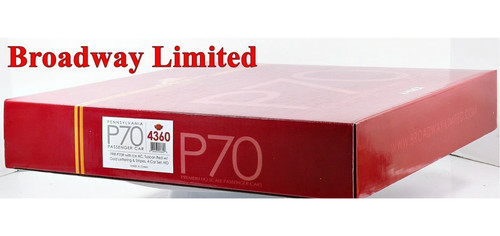 Broadway limited 4360 - broadway, ho