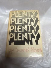 “Plenty” David Hare Book