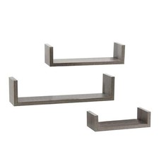 SET 3 MENSOLE LINEARI IN