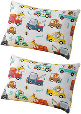 GMDP 2 Pezzi Federa per Neonato Set Di Federe per Neonato, Federa Cuscino 40X60 