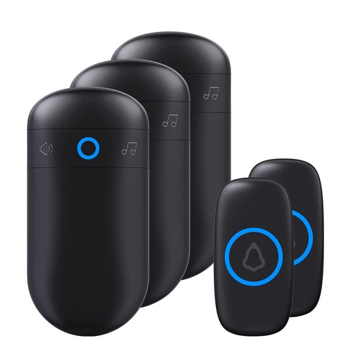 Secrui campanello wireless 3 - campanello,