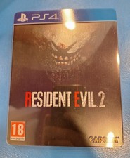 RESIDENT EVIL 2 REMAKE STEELBOOK EDITION PS4 CON GIOCO USATO ITA