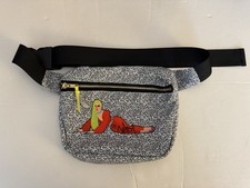 Marsupio firmato multicolore