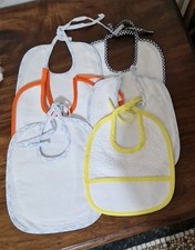 6 BAVAGLINI IN COTONE CON TELA