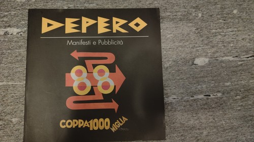Depero manifesti pubblicità - e,