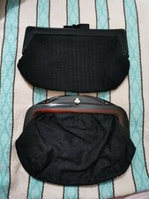 Due Pochette Vintage Nere