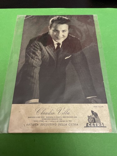 Claudio villa dischi cetra - claudio,