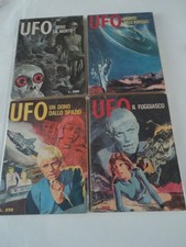 UFO Edifumetto 1974 lotto 4 fumetti fantascienza SF nn° 7 8 10 e 12