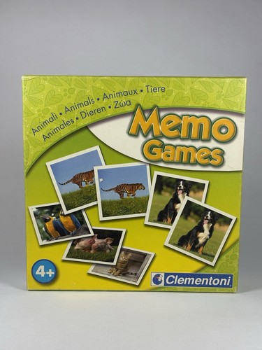 Clementoni memo games - memo, animali