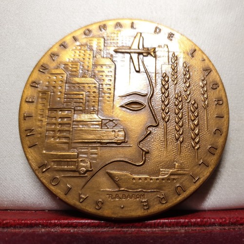 1965 59mm bronzo agricoltura - bronzo,