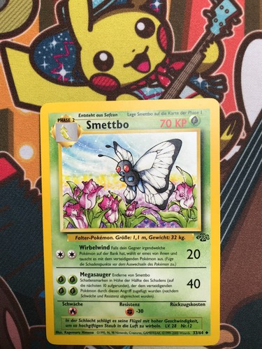 Carte pokemon smettbo 64 - carte,