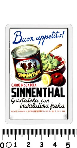 Recente calamita pubblicità - calamita,