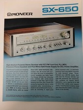 Pioneer SX 650 Ricevitore