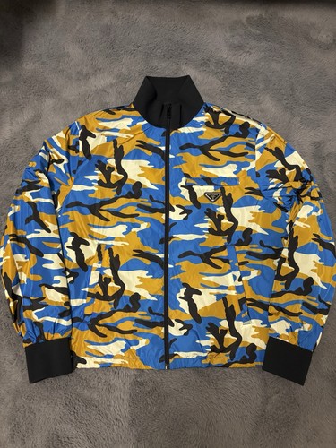 Giacca bomber mimetica - giacca, prada