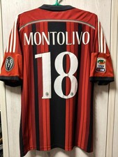 Maglia maglia calcio home taglia L AC Milan 2014-2015 Montolivo #18