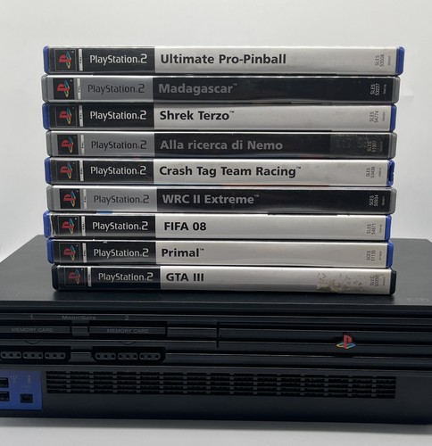 Console ps2 fat - scph-30004, +