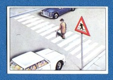 AUTO E MOTO - Edis 1968 - Figurina-Sticker n. 315 - PASSAGGIO PEDONI -Rec