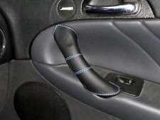 Copri maniglia Alfa Romeo 147 vera pelle nera