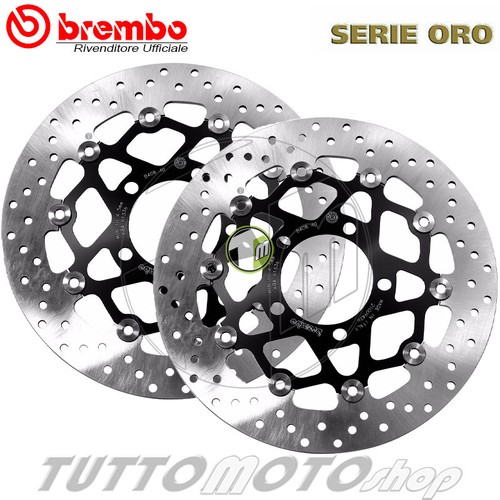 Coppia dischi freno kawasaki - dischi,
