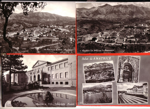 Lotto cartoline amatrice - ,