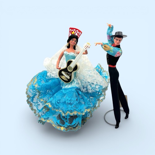 Coppia bambole flamenco - coppia, di